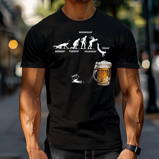 Muška majica Beer Print