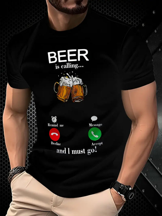 Muška majica Beer Print 1