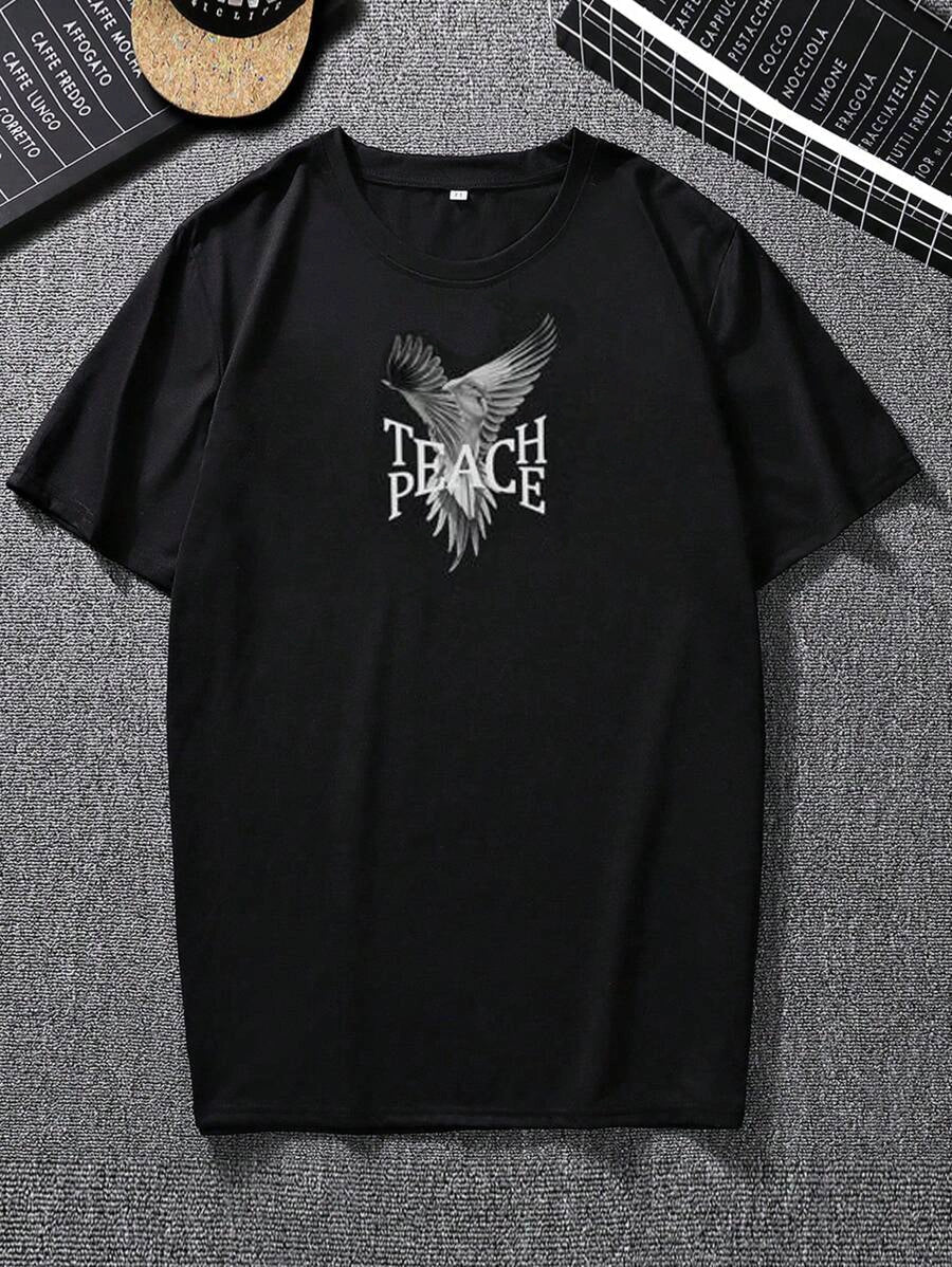 Muška majica Teach Peace (Oversized)