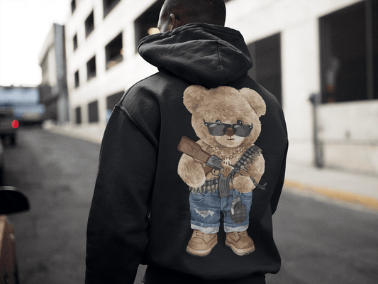 Muška hoodica - Ak47Bear