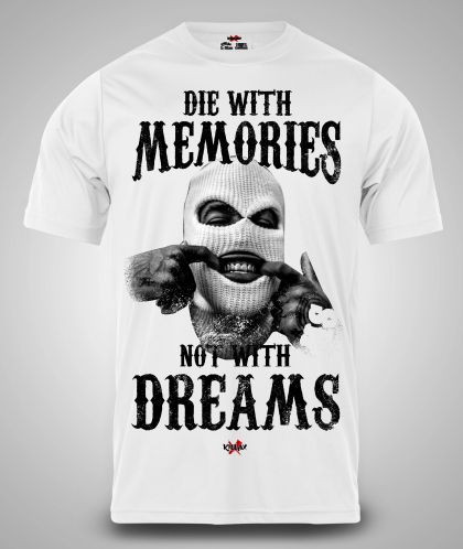Muška majica Memories bijelo