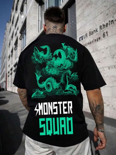 Muška majica MONSTER SQUAD (Oversized)