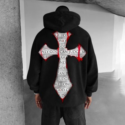 Muška hoodica - OnlyGodCanJudgeMe