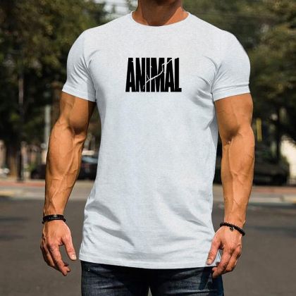 Muška majica ANIMAL bijelo
