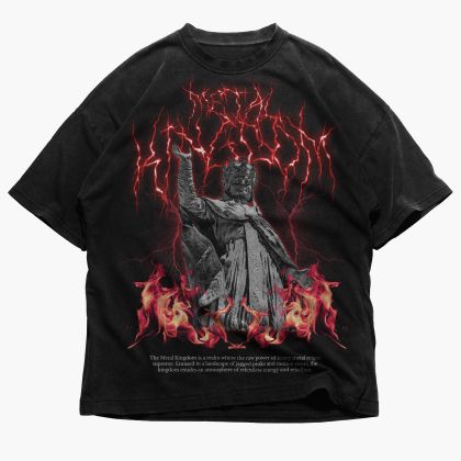 Muška majica Metal Kingdom (Oversized)