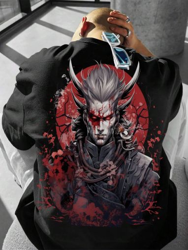 Muška majica Samurai Warrior (Oversized)