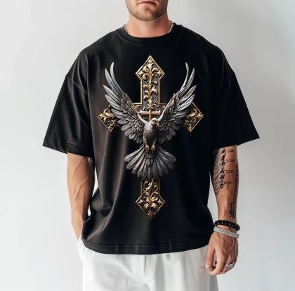 Muška majica Cross #6 (Oversized)