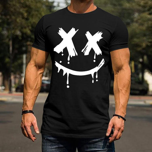 Muška majica Smiley crno